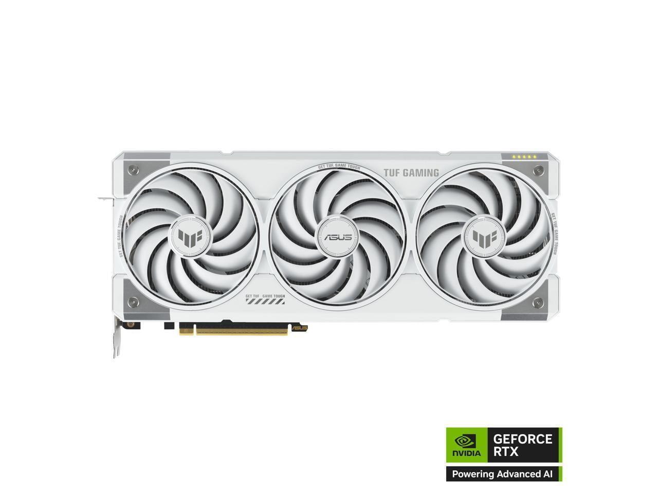 ASUS TUF Gaming white GeForce RTX 5070 Ti OC Edition 16GB GDDR7 TUF-RTX5070TI-O16G-WHITE-GAMING PCI-Express 5.0 DLSS 4.0 Graphics Card
