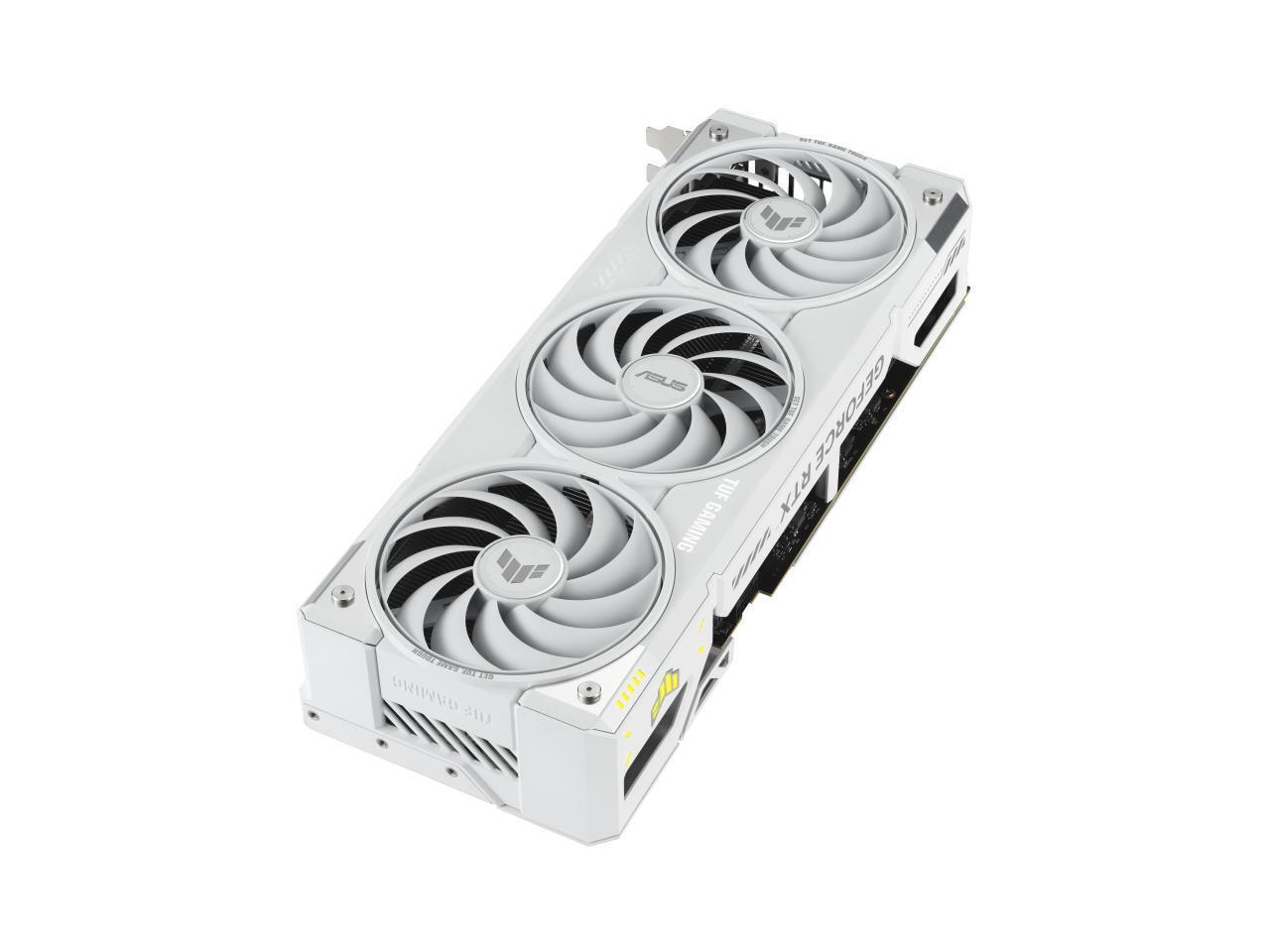 ASUS TUF Gaming white GeForce RTX 5070 Ti OC Edition 16GB GDDR7 TUF-RTX5070TI-O16G-WHITE-GAMING PCI-Express 5.0 DLSS 4.0 Graphics Card