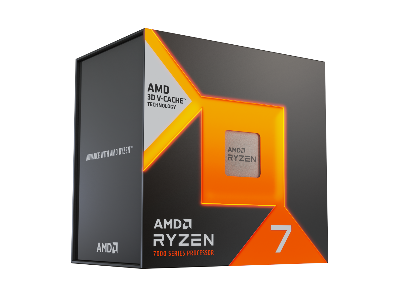 AMD Ryzen 7 7800X3D - Ryzen 7 7000 Series Zen 4 8-Core 4.2 GHz - Socket AM5 120W - AMD Radeon Graphics Desktop Processor - 100-100000910WOF